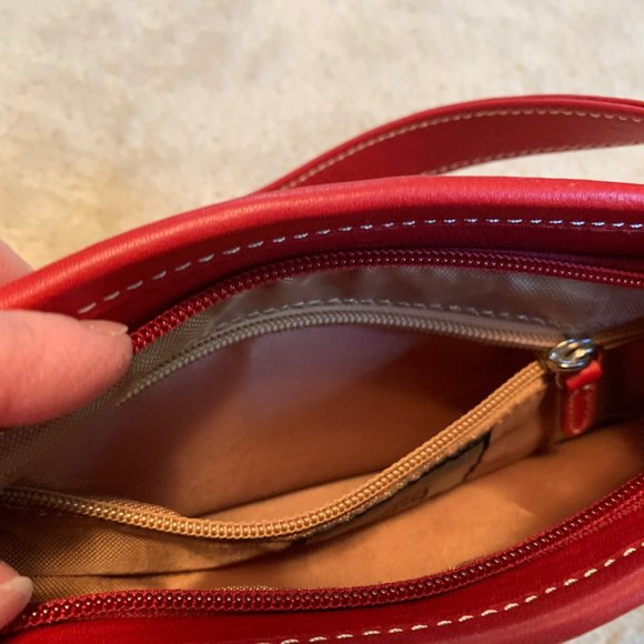 Osgoode Marley Red Purse - Picture 3 of 7